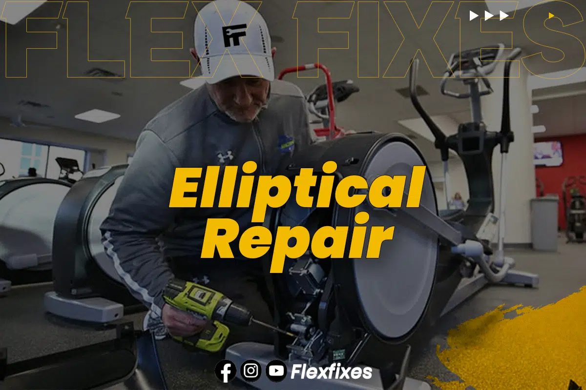 Elliptical Repair banner Relocation & Assembly of Gym Equipment