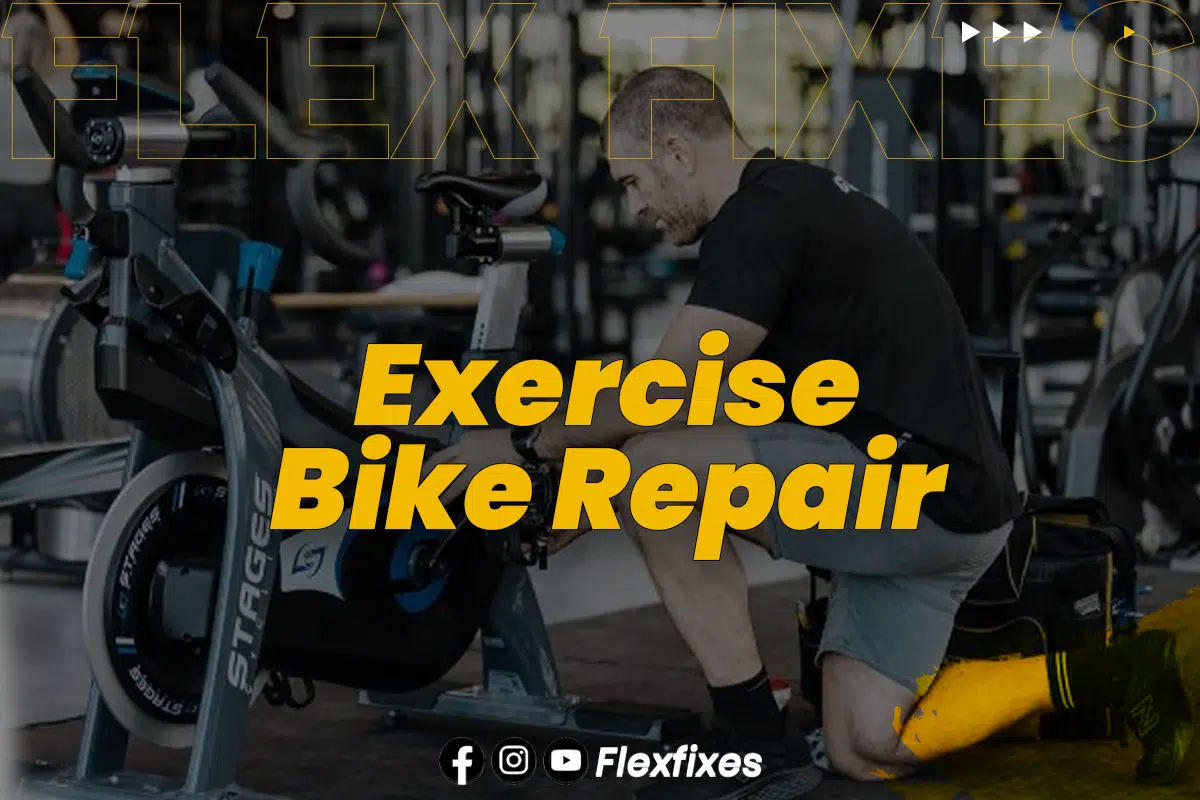 Exercise bike repair banner Relocation & Assembly of Gym Equipment